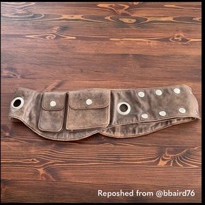 Satchel belt - festivals, Burning Man